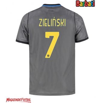 Inter Milan Piotr Zielinski #7 Tricou Fotbal Replică 2026-27 Barbati Treilea